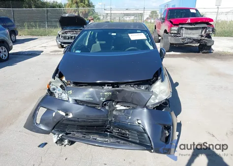 2013 Toyota Prius Two from USA, damaged, VIN JTDKN3DU9D5564053